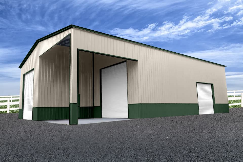 Fully Enclosed Vertical Deluxe 40’x70’x16′