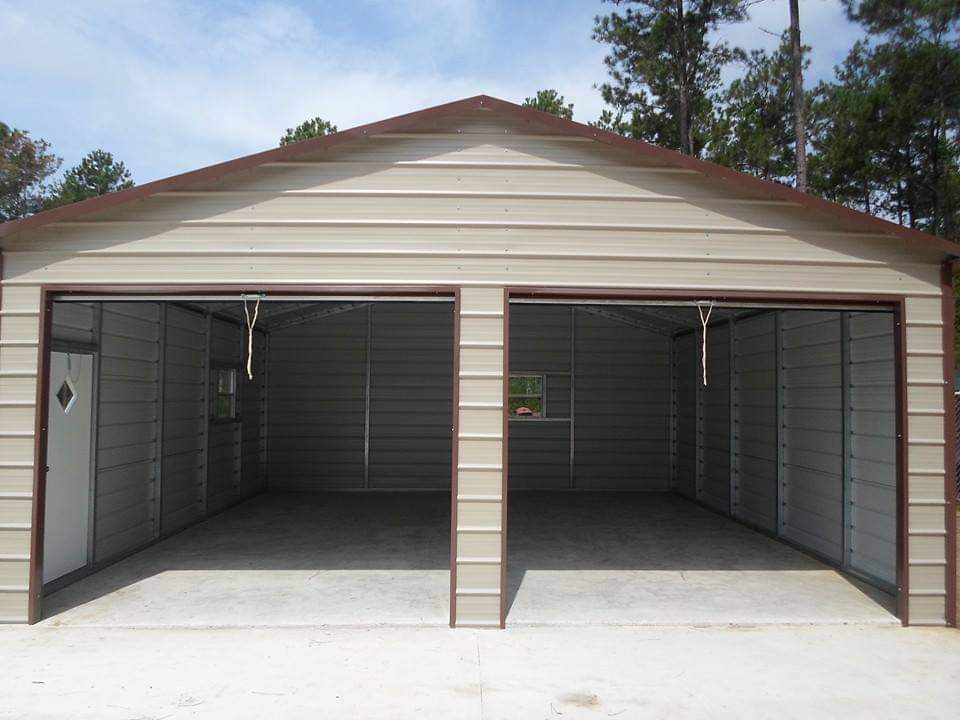 Vertical roof style fully enclosed